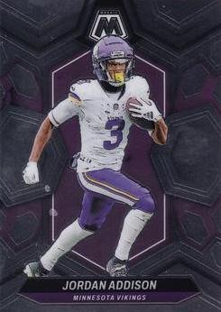 Jordan Addison 2024 Mosaic Football card
