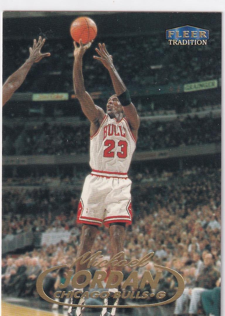 1998 Fleer Fleer Tradition #23 Michael Jordan front