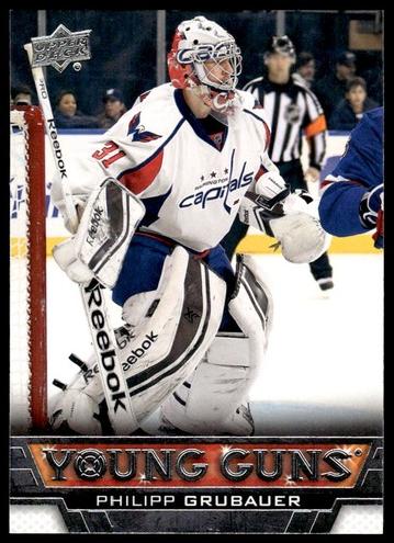 2013 Upper Deck Philipp Grubauer #467 card