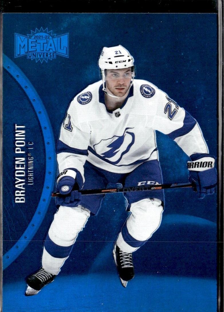 2021 Skybox Metal Universe Brayden Point [Purple Spectrum] #89 card