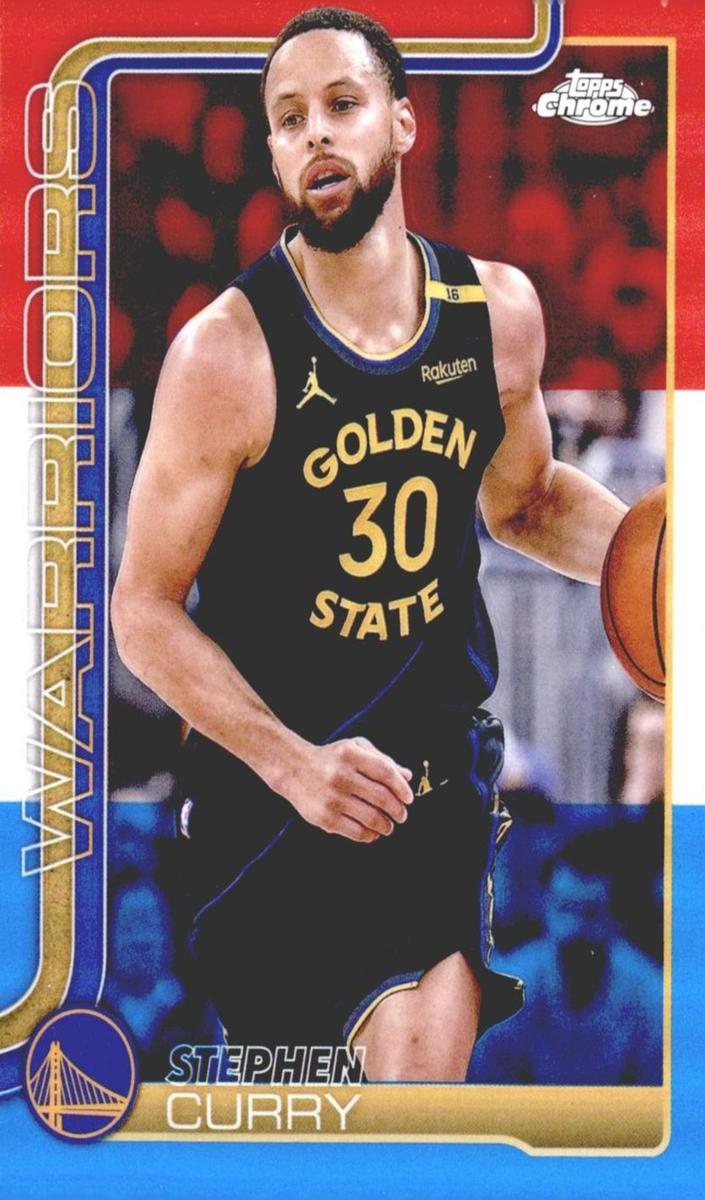Stephen Curry - 2025 Topps Chrome Basketball