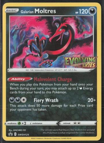 2023 Galarian Moltres #SWSH125