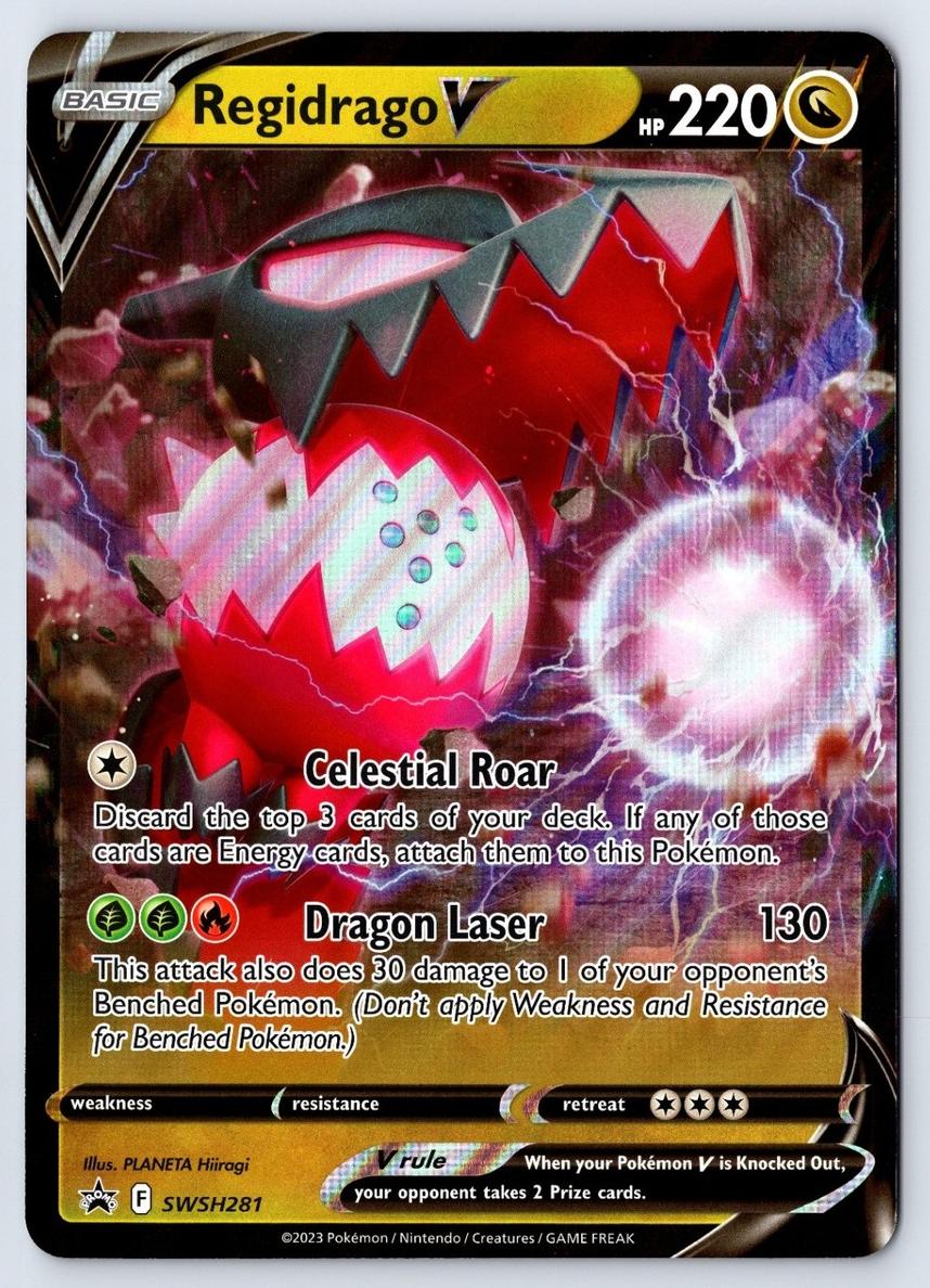 2023 Regidrago V [Jumbo] #SWSH281