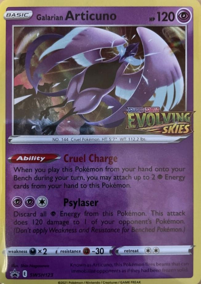 2023 Galarian Articuno #SWSH123