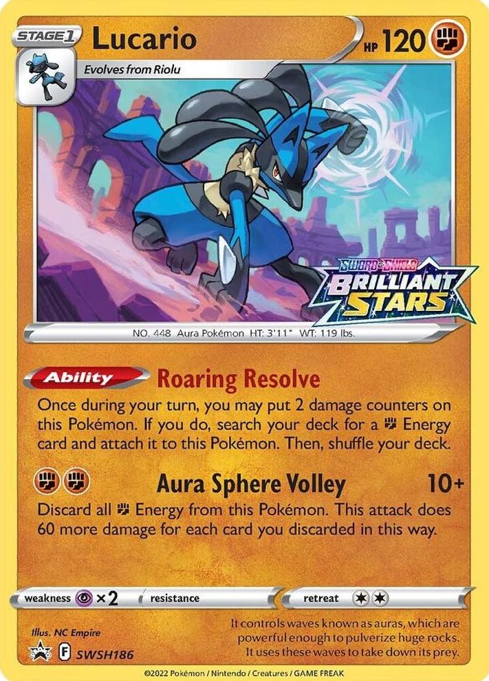 2023 Lucario #SWSH186