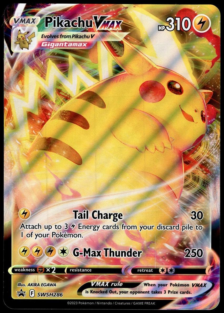 2023 Pikachu Vmax [Jumbo] #SWSH286