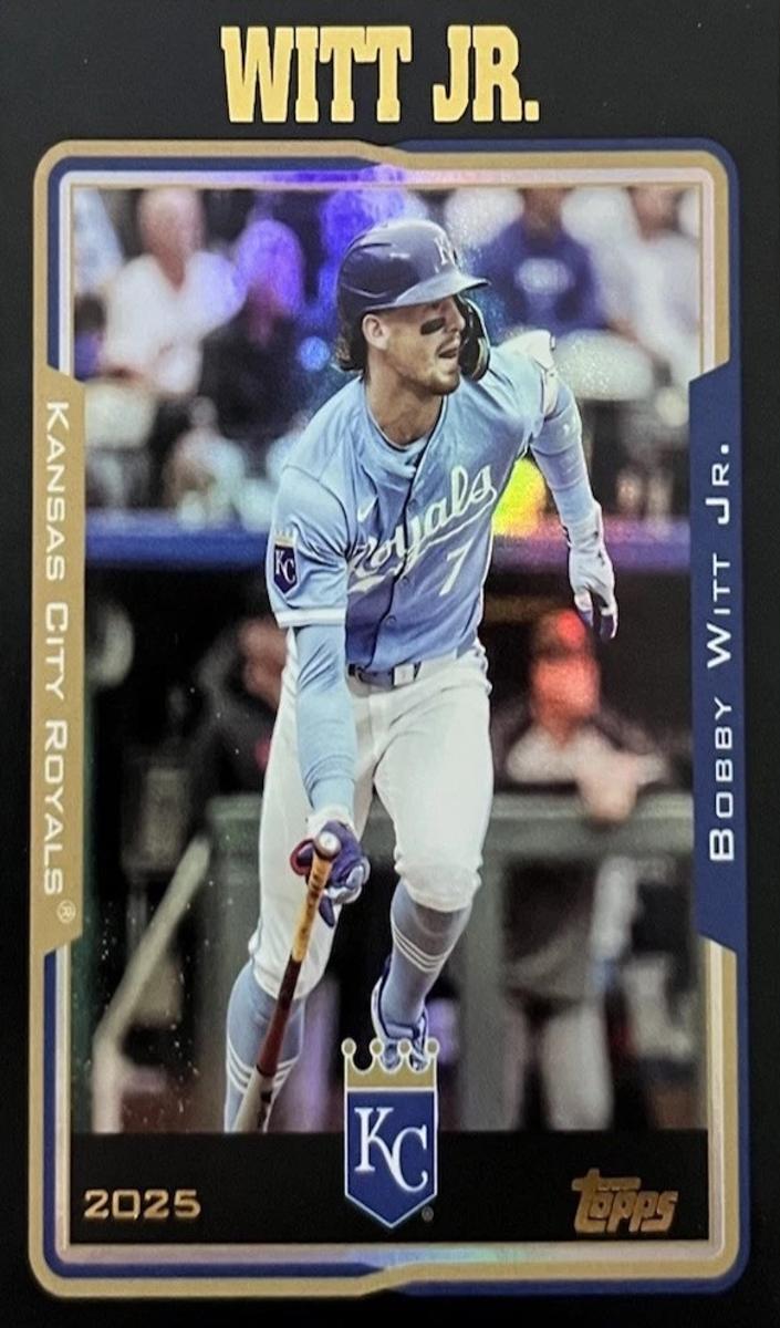2025 Bobby Witt Jr. [Black Foilboard] #260