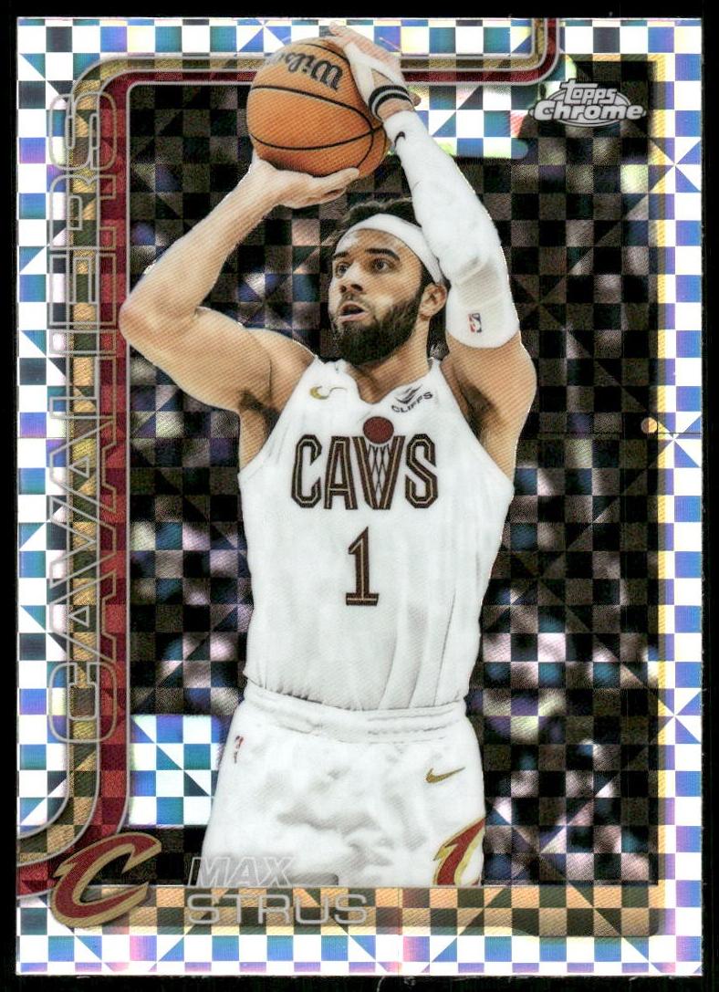 Max Strus 2025-26 Topps Chrome Basketball card