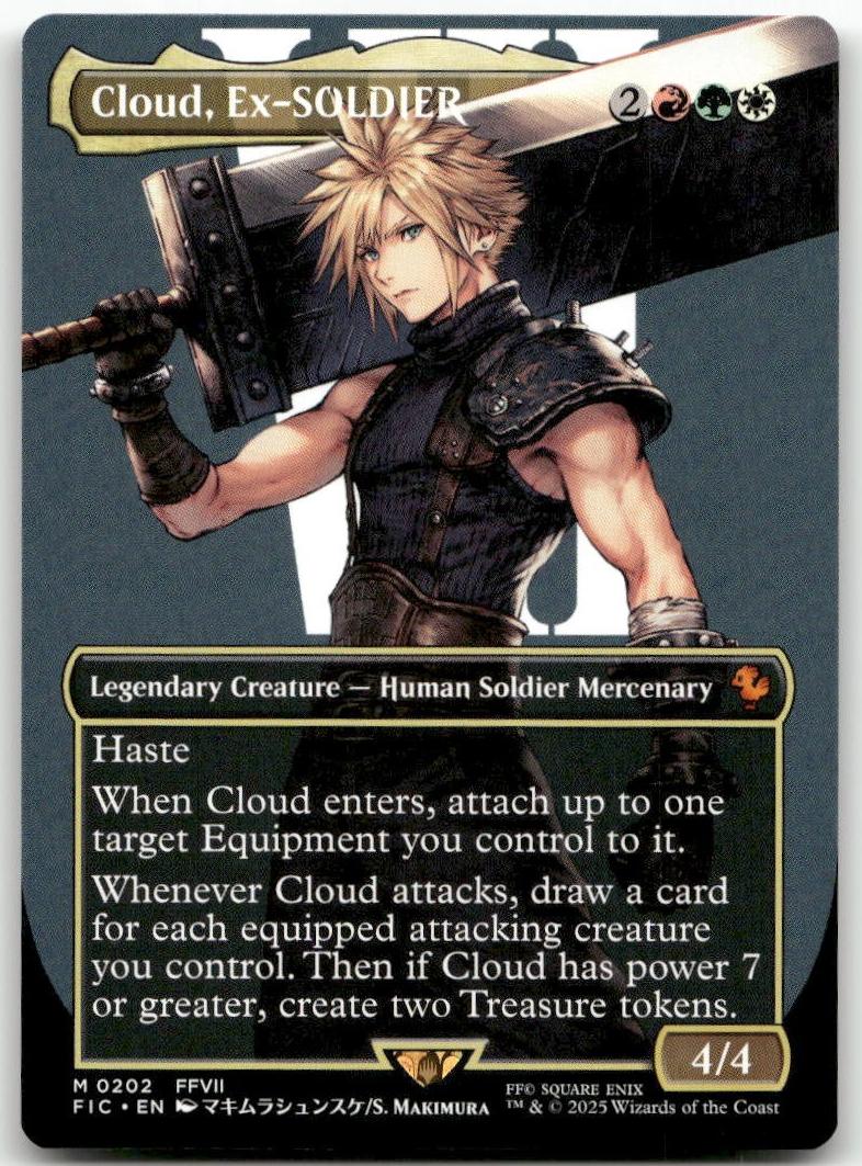 2025 Cloud, EX-SOLDIER [Borderless] #202