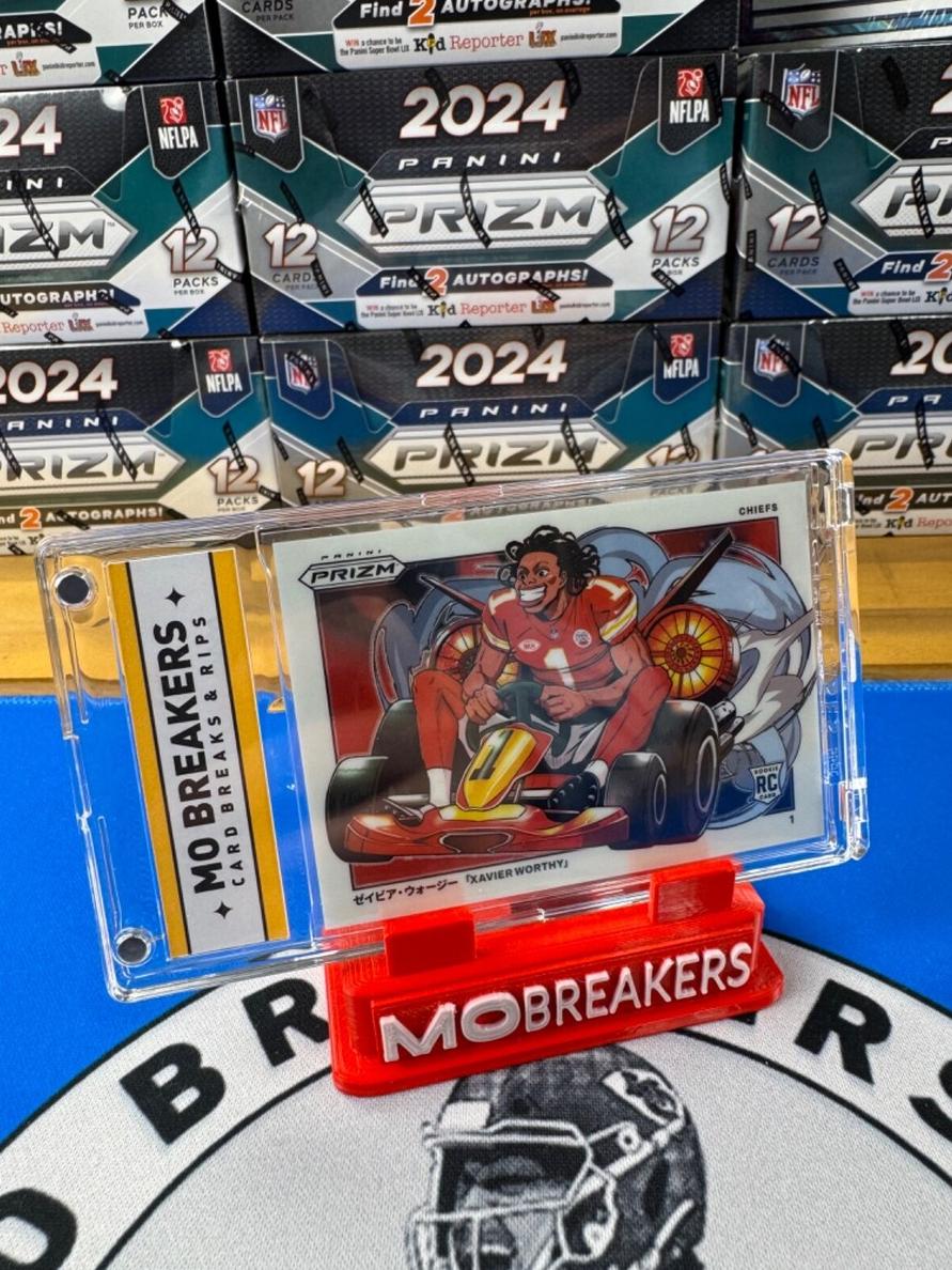 2024 Panini Prizm Manga Xavier Worthy #M-XWO card