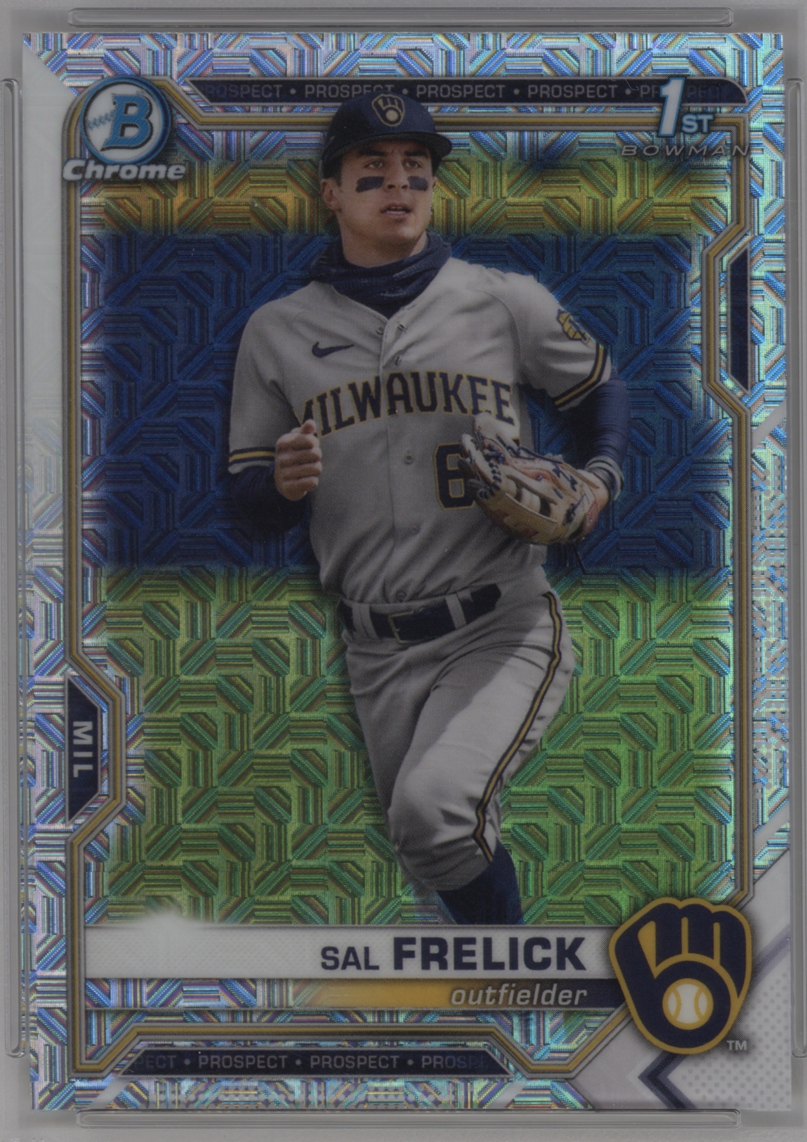 2021 Bowman Draft Baseball Asia Refractor Sal Frelick #BDC-172