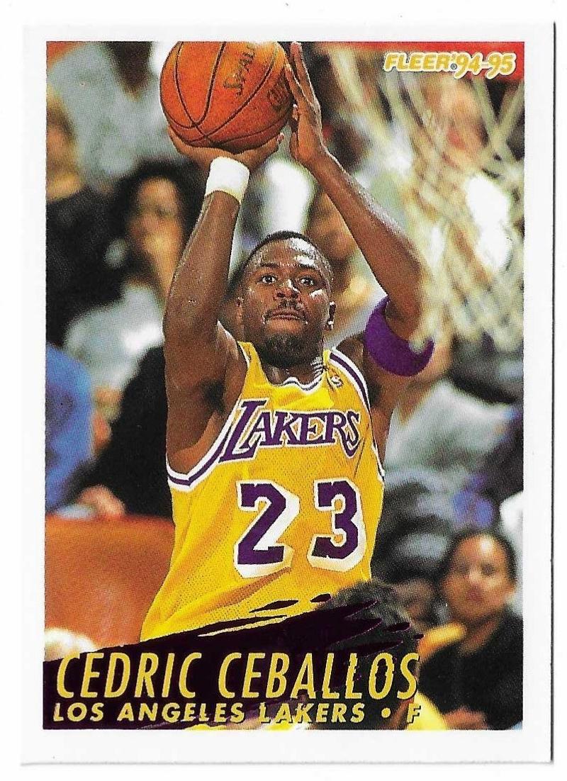 1994 Fleer Cedric Ceballos #306 card