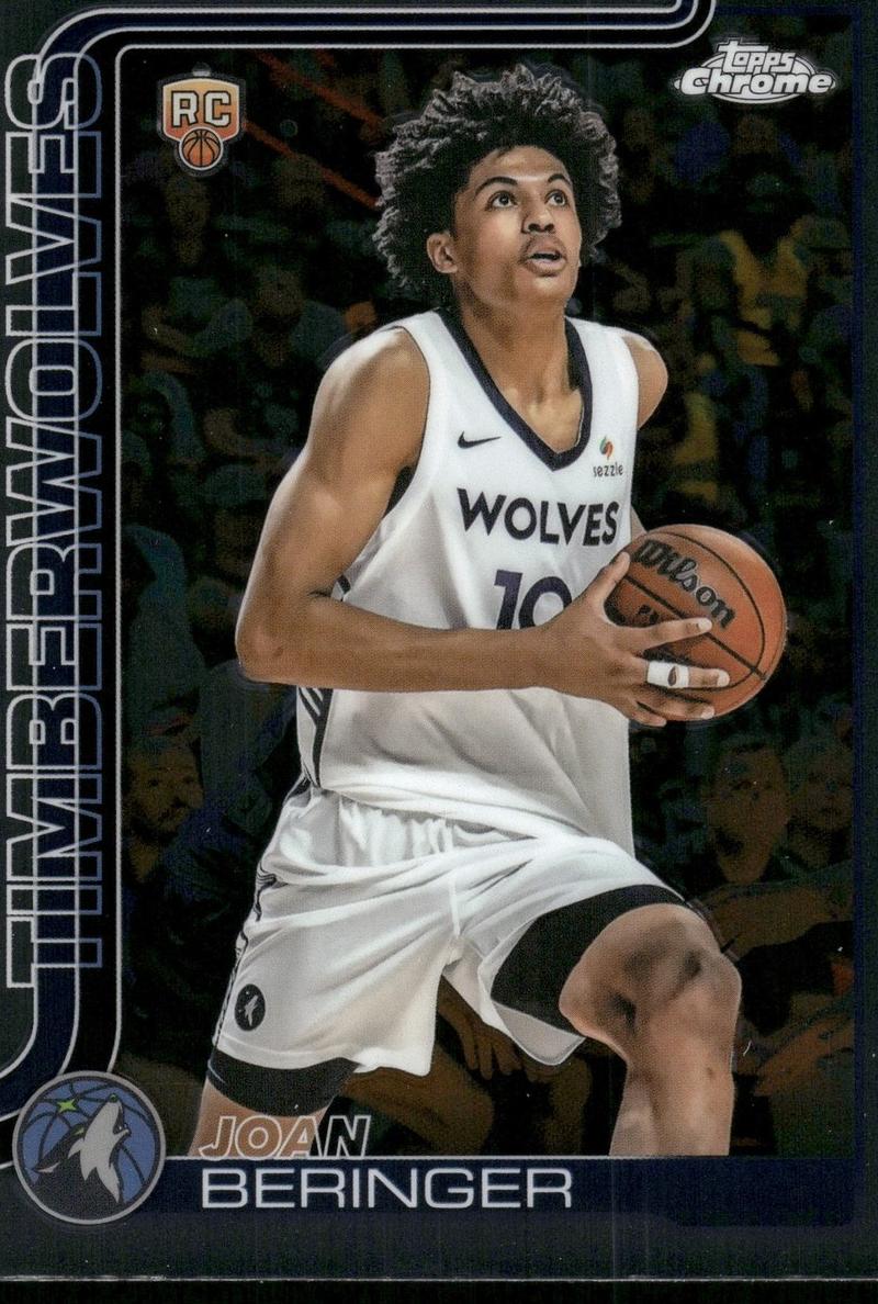 Joan Beringer 2025-26 Topps Chrome Basketball card