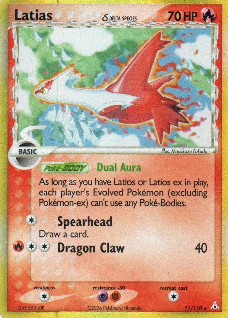 Latias 2006 Pokemon Japanese Holon Phantom
