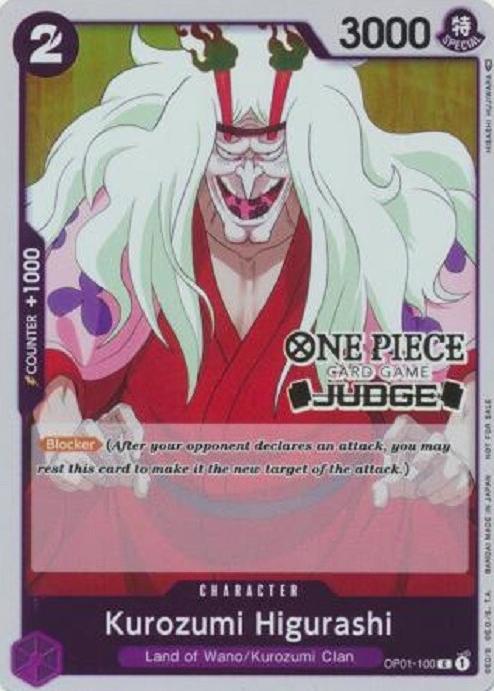 2022 Kurozumi Higurashi [Judge] #OP01-100