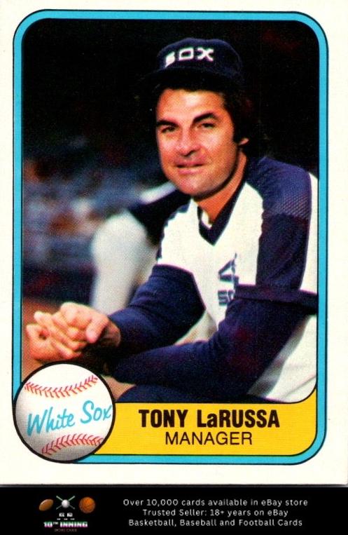 1981 Tony LaRussa #344