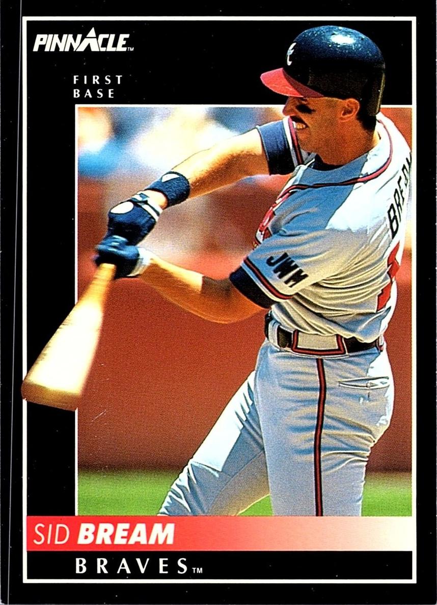 1992 Pinnacle Sid Bream #446 card