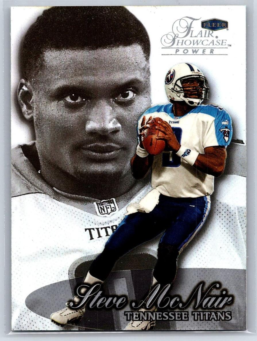 1999 Flair Showcase Steve McNair #21 card