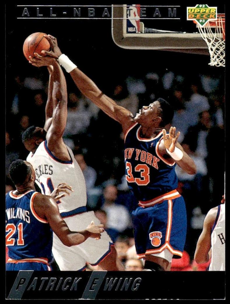 1992 Upper Deck Patrick Ewing #AN8 card