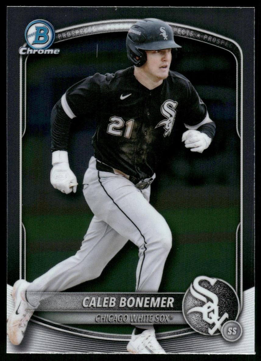 Caleb Bonemer 2025 Bowman Draft Chrome card