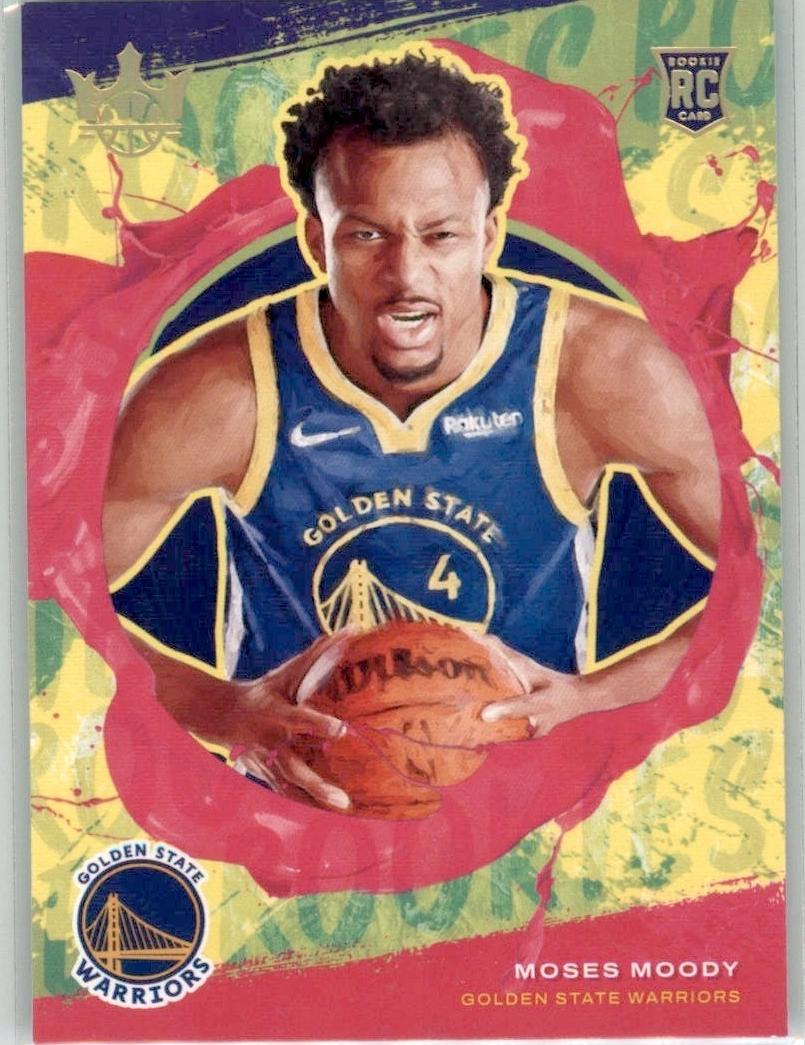 2021 Panini Court Kings Moses Moody #111 card