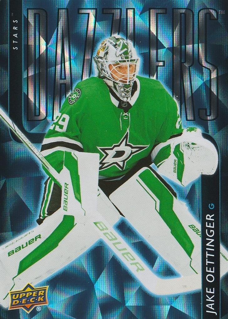 2025 Upper Deck Jake Oettinger [Blue] #DZ-22 card