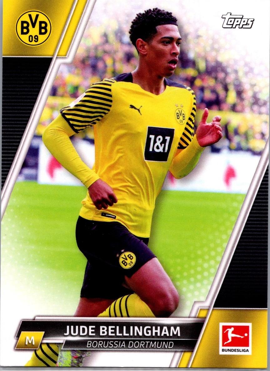2021 Topps Bundesliga Jude Bellingham #54 card