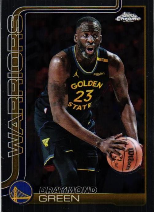 Draymond Green 2025-26 Topps Chrome Basketball card