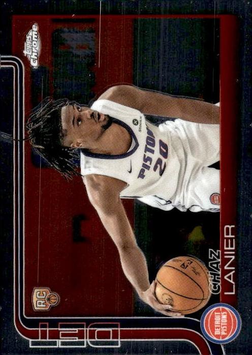 Chaz Lanier 2025-26 Topps Chrome Basketball card