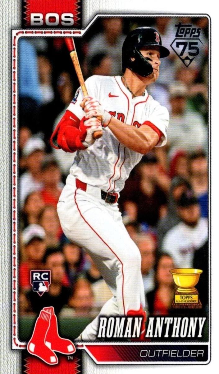 Roman Anthony 2026 Topps Baseball card