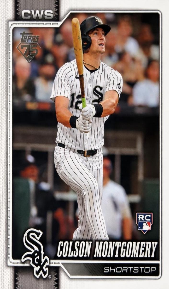 Colson Montgomery 2026 Topps Baseball card