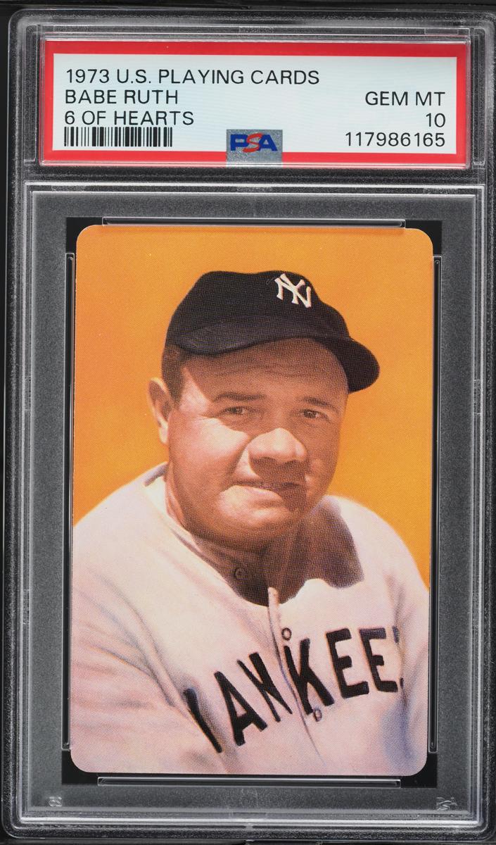 1973 Babe Ruth [6 of Hearts] #NNO