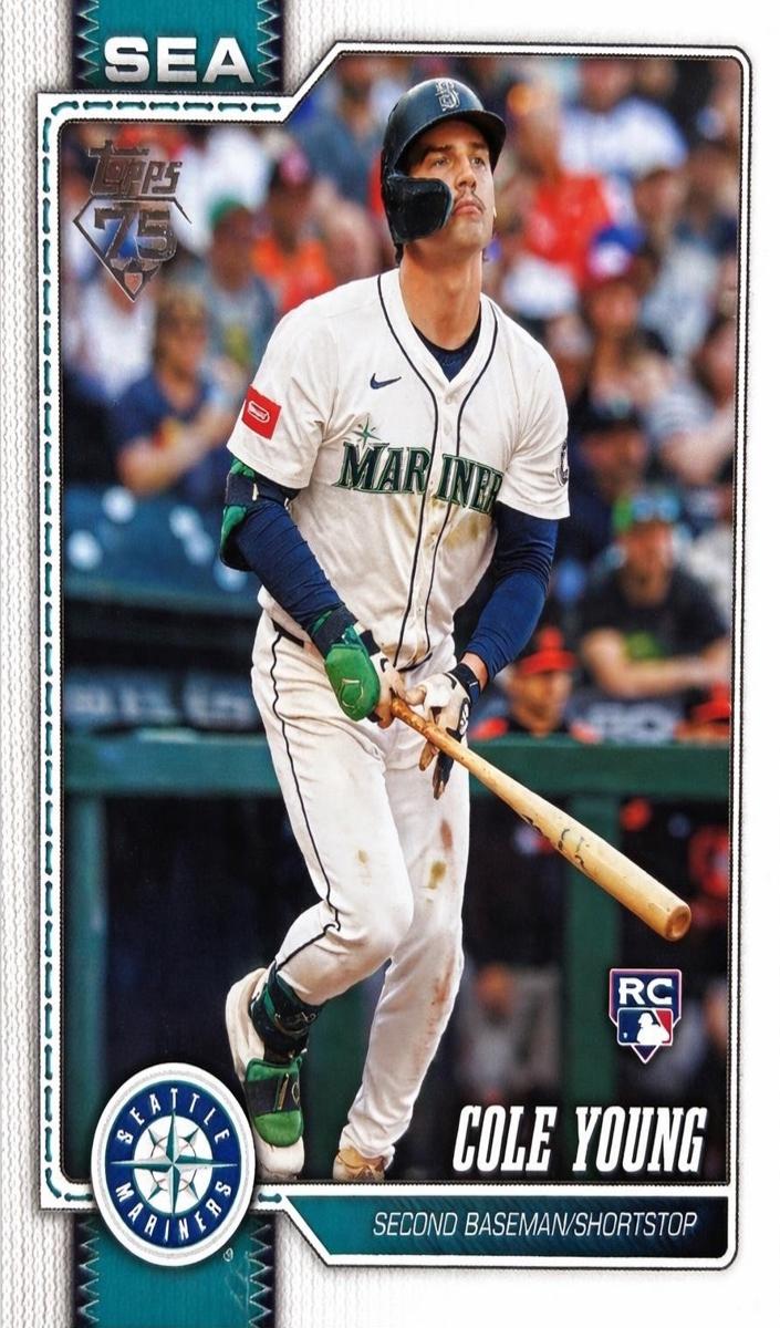 Cole Young 2026 Topps Baseball card