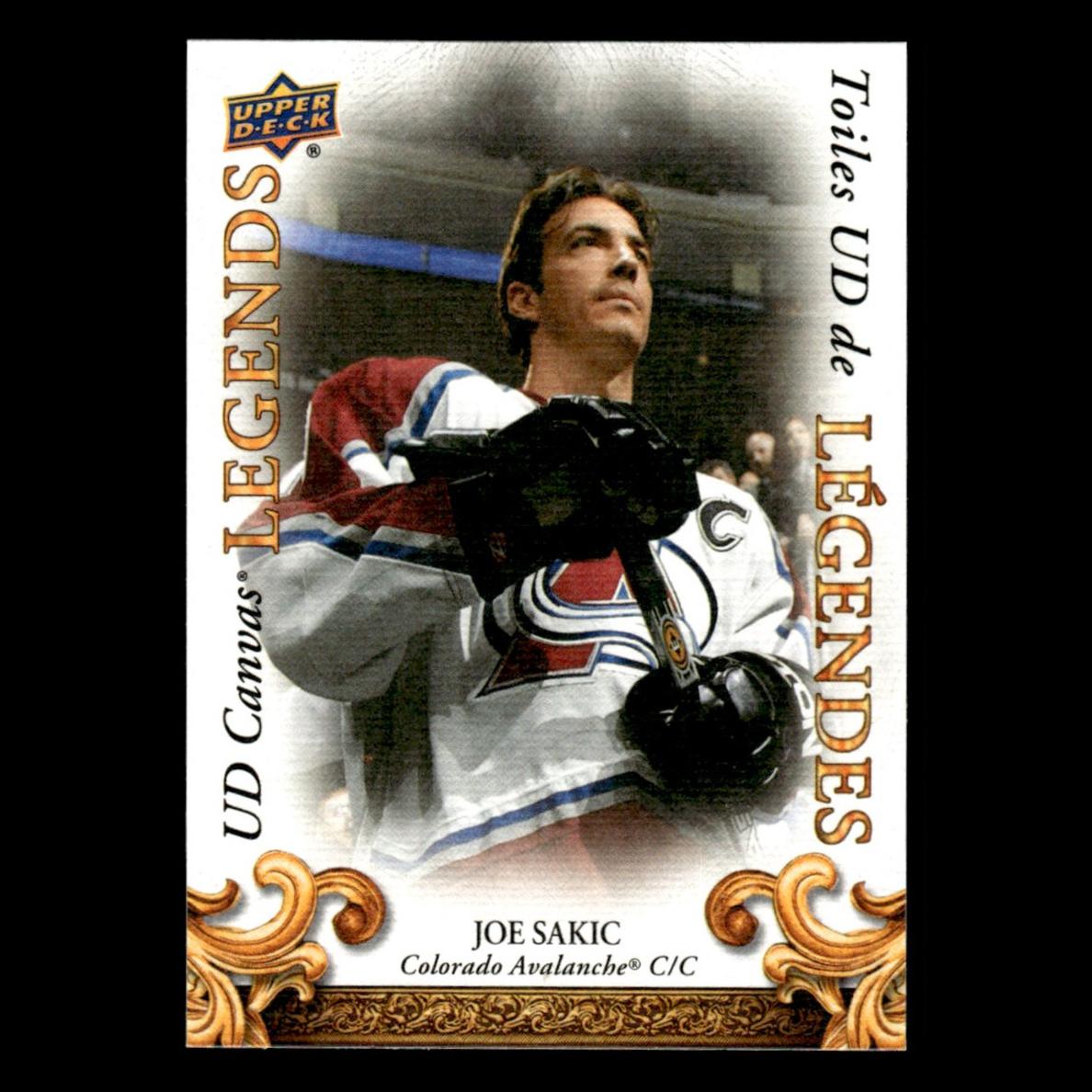 2023 Upper Deck Tim Hortons Legends Joe Sakic #CL-11 card