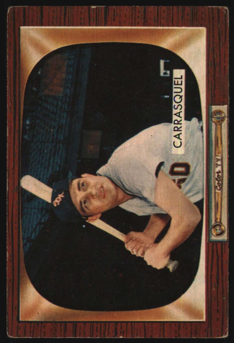 1955 Bowman Chico Carrasquel #173 card