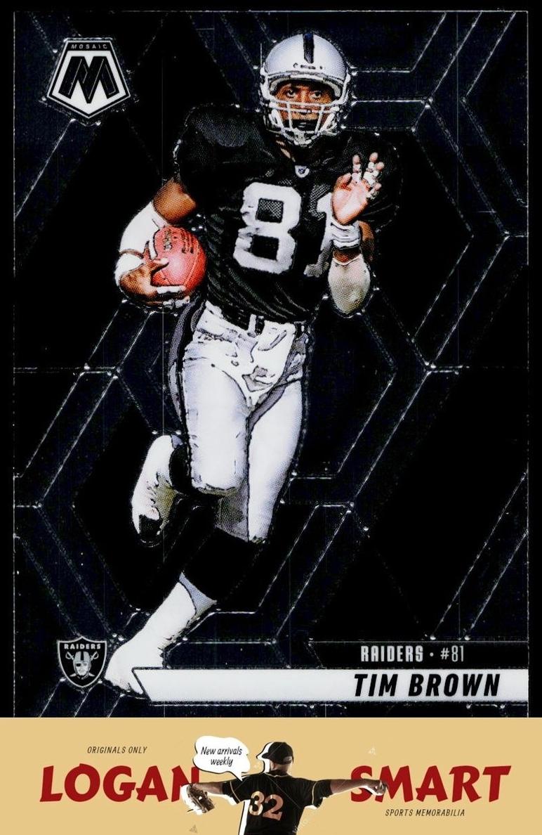 Tim Brown 2025 Mosaic Football card