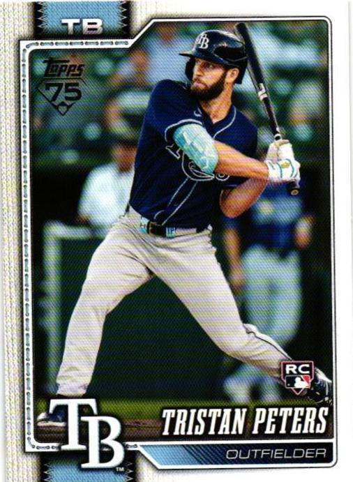 Tristan Peters 2026 Topps Baseball card