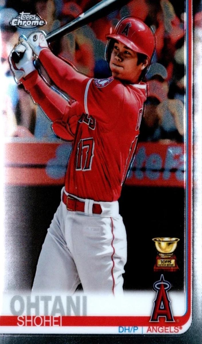2019 Topps Topps Chrome #1 Shohei Ohtani front