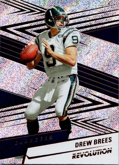 Drew Brees 2025 Revolution Football card