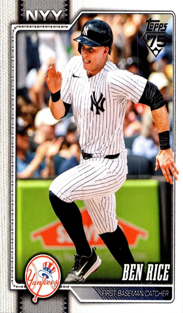 Ben Rice 2026 Topps Baseball card