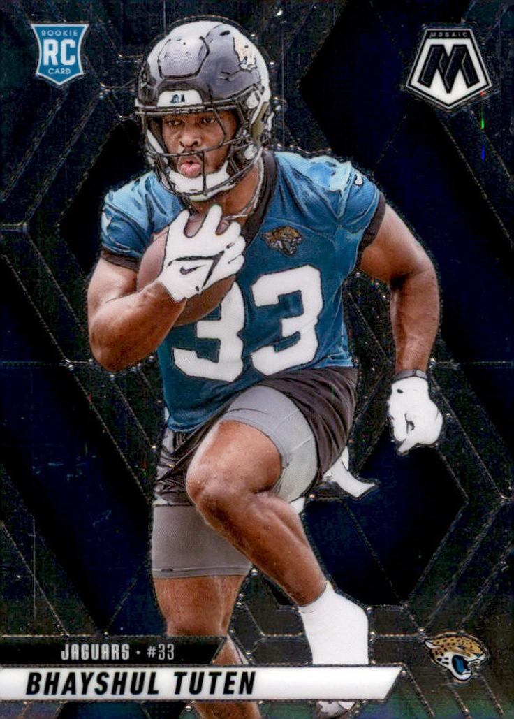 Bhayshul Tuten 2025 Mosaic Football card