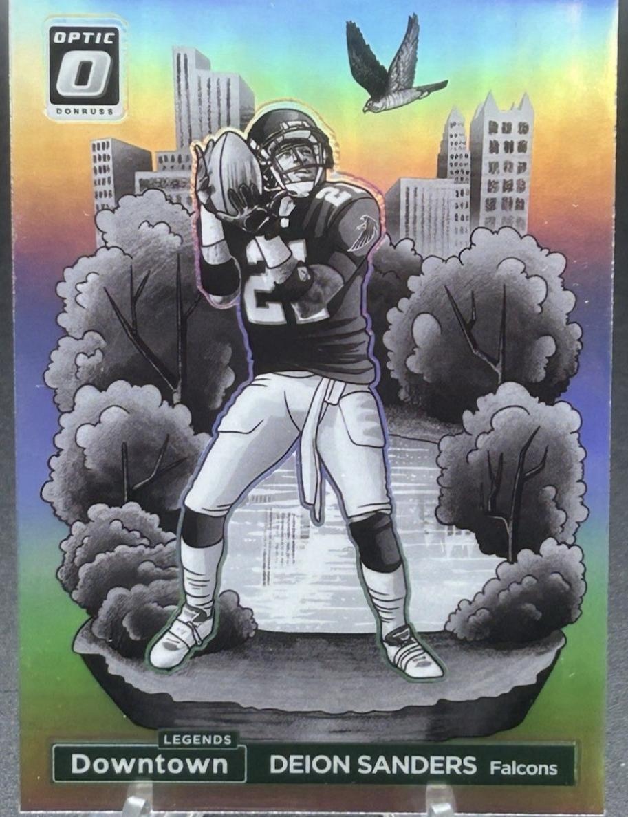 Deion Sanders 2024 Donruss Optic Football card