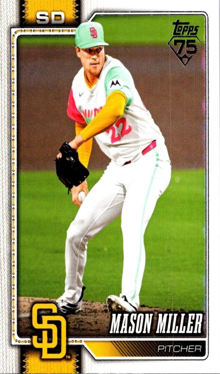 Mason Miller 2026 Topps Baseball card