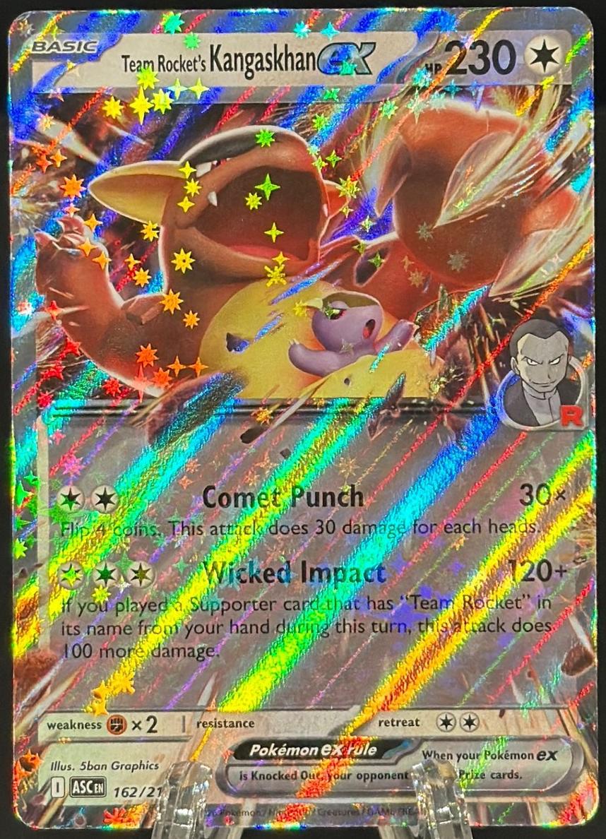 Team Rocket's Kangaskhan EX 2026 Pokemon Mega Evolution Ascended Heroes