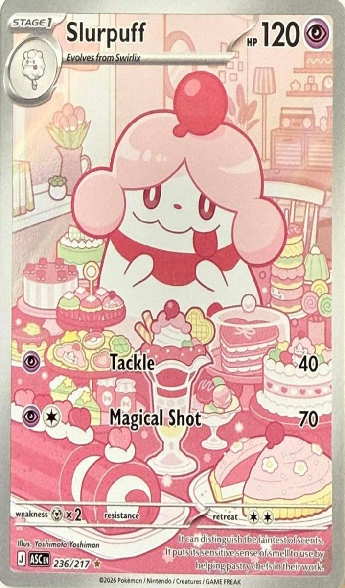 Slurpuff 2026 Pokemon Mega Evolution Ascended Heroes