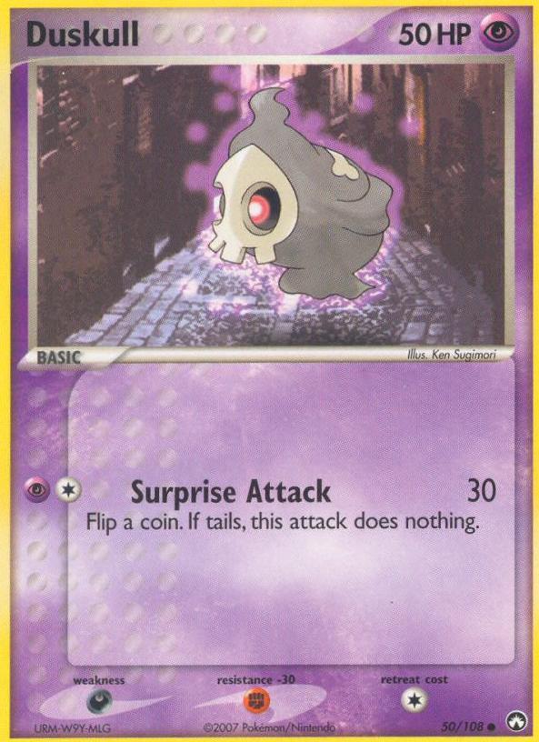 Duskull 2007 Pokemon EX Power Keepers