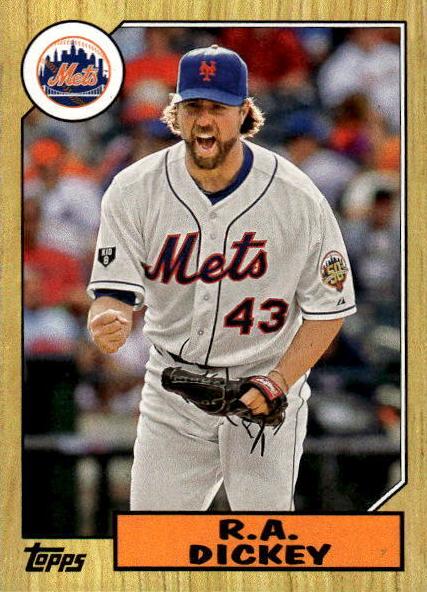 2012 Topps R.A. Dickey #TM-143 card
