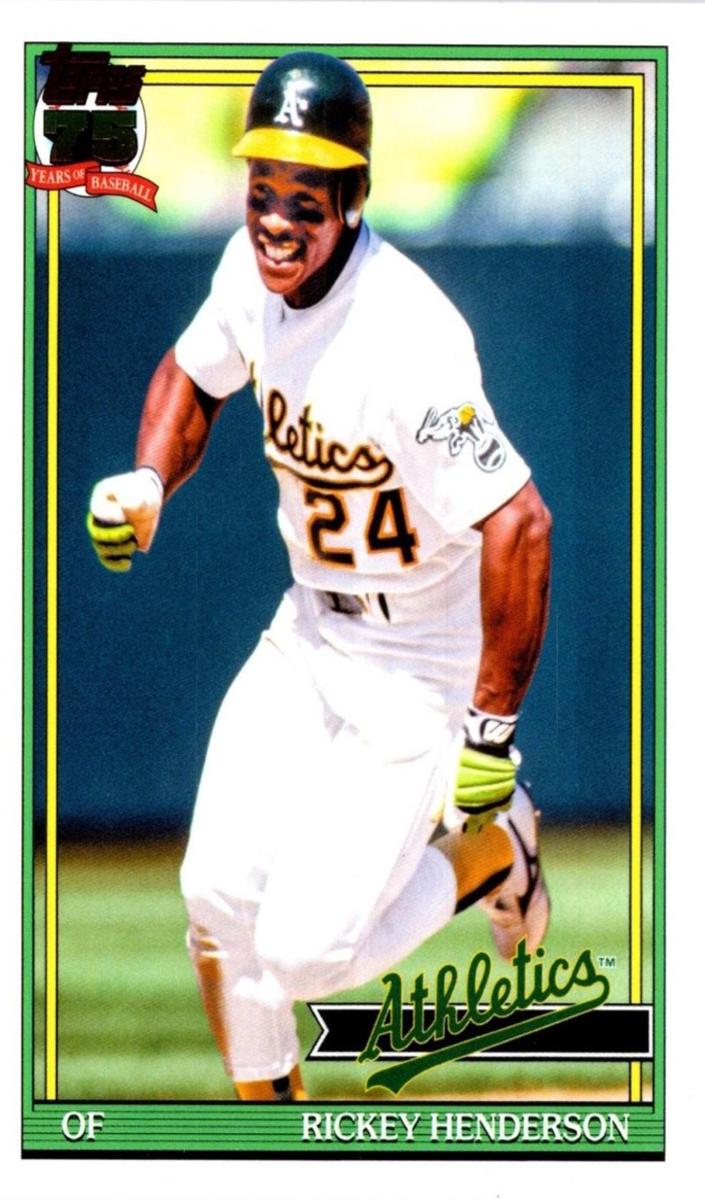 Rickey Henderson 2026 Topps Baseball card