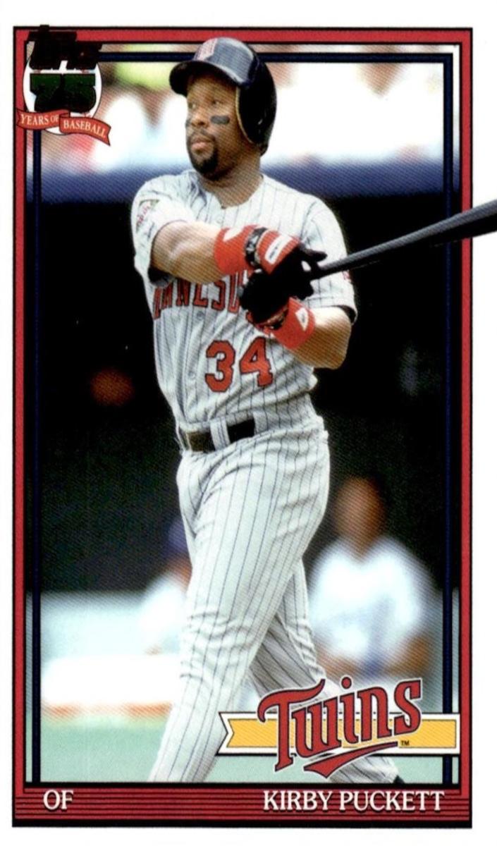 Kirby Puckett card