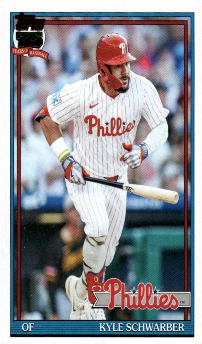 2026 Kyle Schwarber [Gold Crackleboard Foil] #T91-5